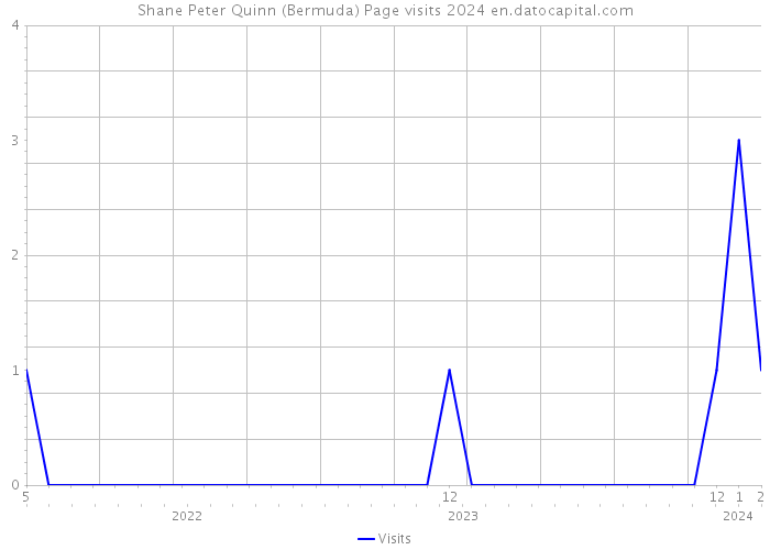Shane Peter Quinn (Bermuda) Page visits 2024 