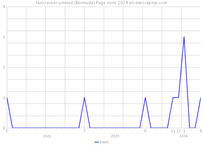 Nutcracker Limited (Bermuda) Page visits 2024 