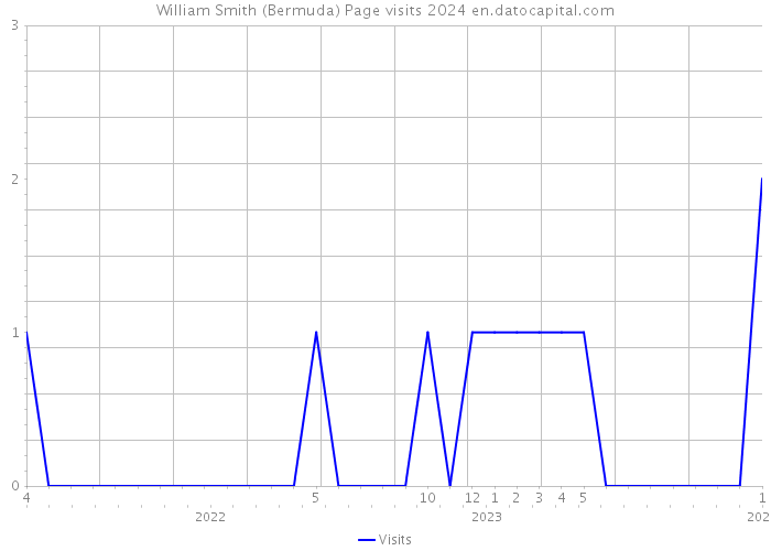 William Smith (Bermuda) Page visits 2024 