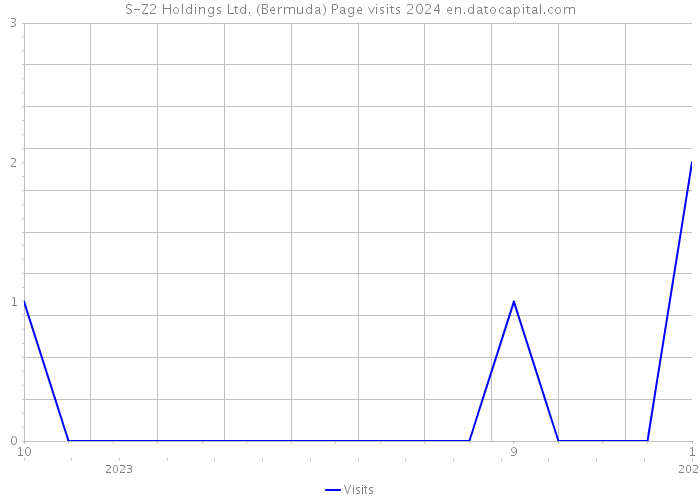 S-Z2 Holdings Ltd. (Bermuda) Page visits 2024 