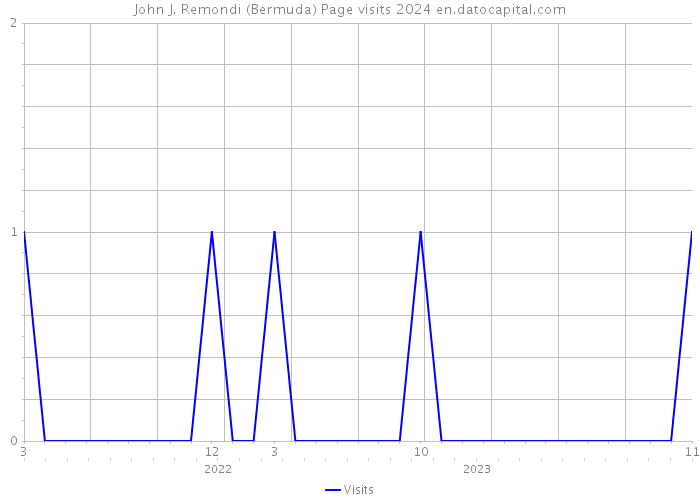 John J. Remondi (Bermuda) Page visits 2024 