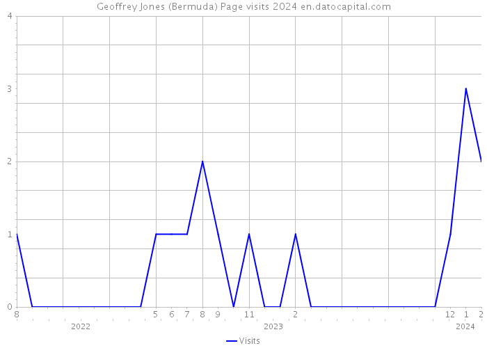 Geoffrey Jones (Bermuda) Page visits 2024 