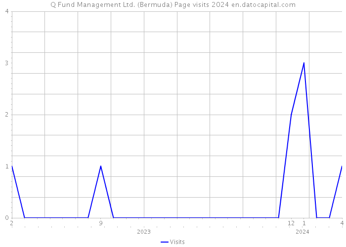 Q Fund Management Ltd. (Bermuda) Page visits 2024 