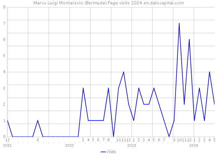 Marco Luigi Montarsolo (Bermuda) Page visits 2024 