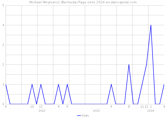Michael Woytowicz (Bermuda) Page visits 2024 