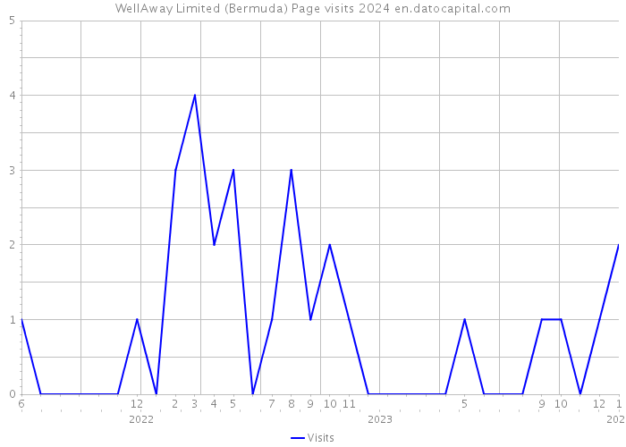 WellAway Limited (Bermuda) Page visits 2024 