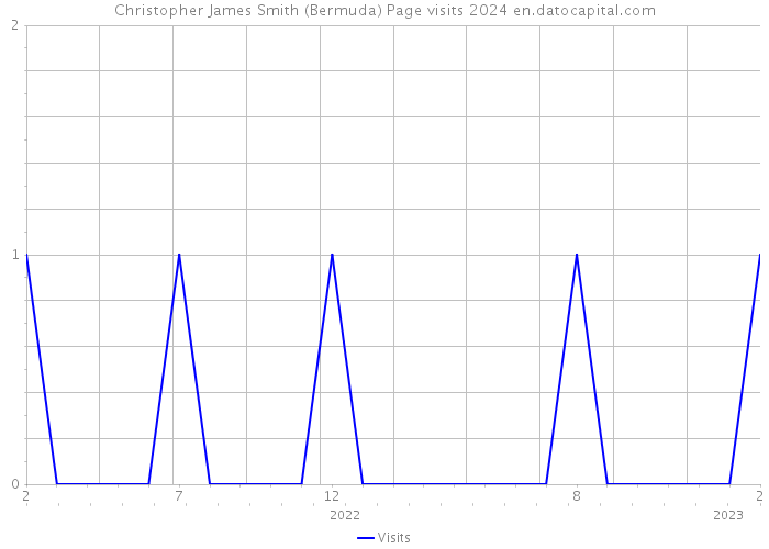 Christopher James Smith (Bermuda) Page visits 2024 