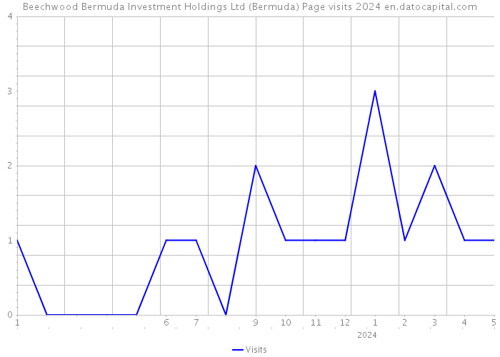 Beechwood Bermuda Investment Holdings Ltd (Bermuda) Page visits 2024 