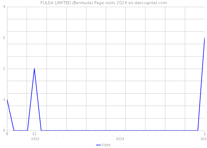 FULDA LIMITED (Bermuda) Page visits 2024 