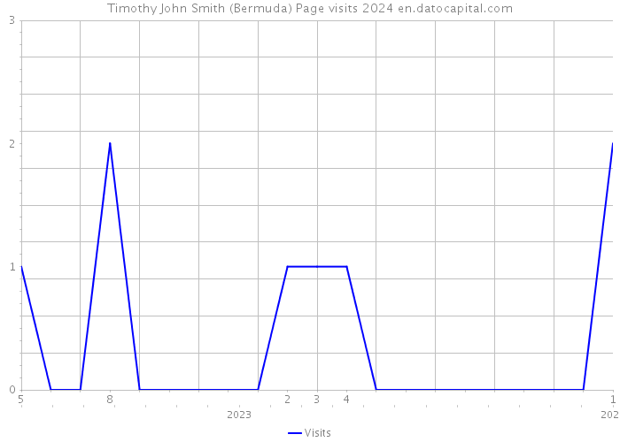 Timothy John Smith (Bermuda) Page visits 2024 