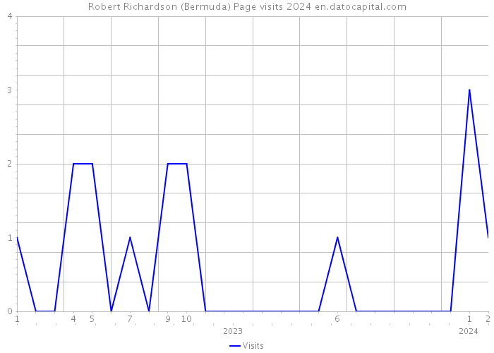 Robert Richardson (Bermuda) Page visits 2024 