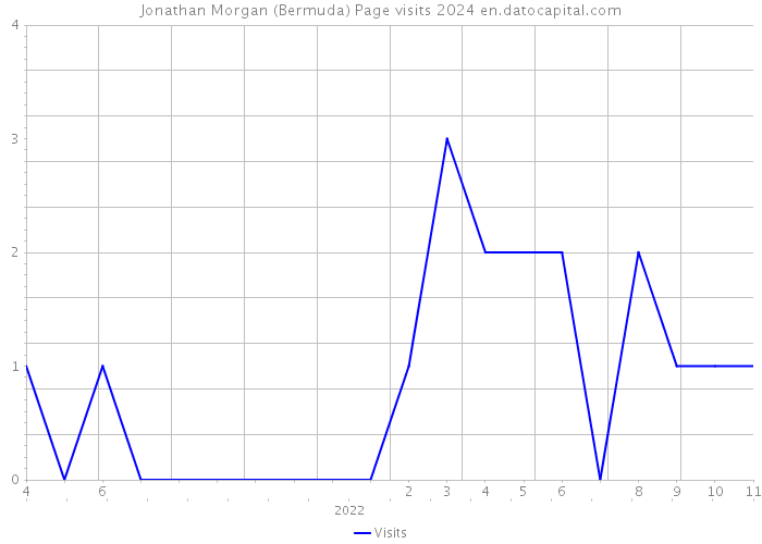 Jonathan Morgan (Bermuda) Page visits 2024 