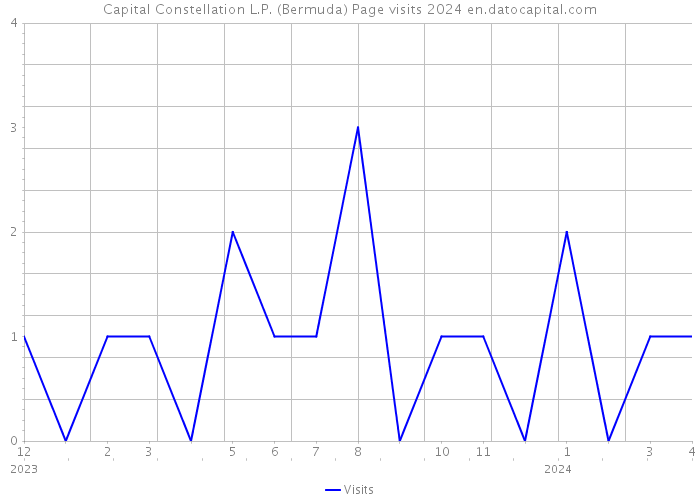 Capital Constellation L.P. (Bermuda) Page visits 2024 