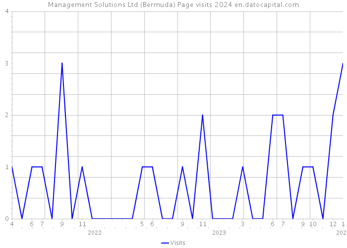 Management Solutions Ltd (Bermuda) Page visits 2024 