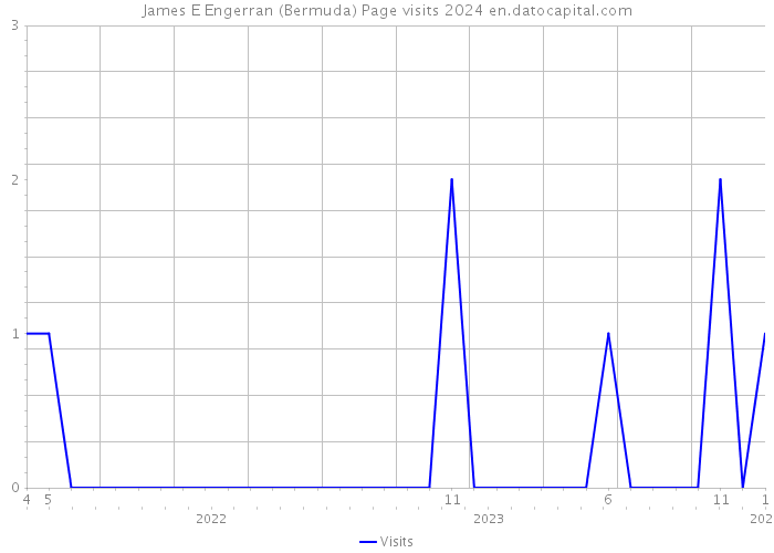 James E Engerran (Bermuda) Page visits 2024 