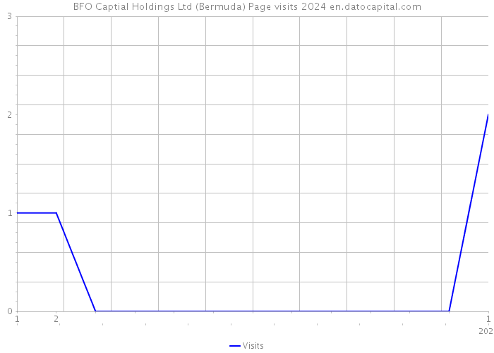 BFO Captial Holdings Ltd (Bermuda) Page visits 2024 