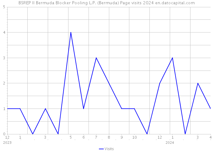 BSREP II Bermuda Blocker Pooling L.P. (Bermuda) Page visits 2024 