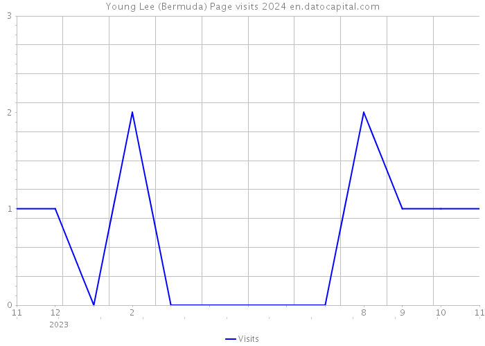 Young Lee (Bermuda) Page visits 2024 