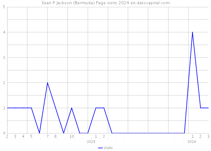 Sean P Jackson (Bermuda) Page visits 2024 
