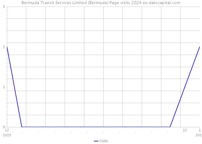 Bermuda Transit Services Limited (Bermuda) Page visits 2024 