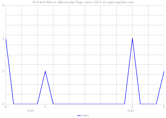 Richard Wilson (Bermuda) Page visits 2024 