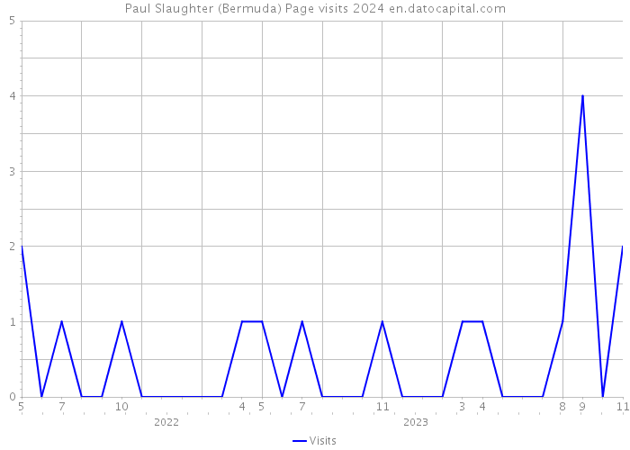 Paul Slaughter (Bermuda) Page visits 2024 