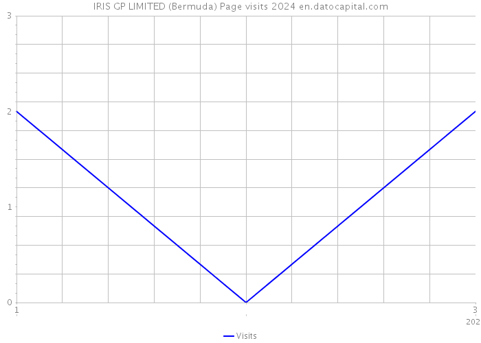 IRIS GP LIMITED (Bermuda) Page visits 2024 