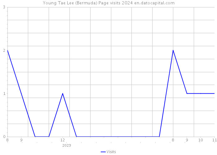 Young Tae Lee (Bermuda) Page visits 2024 