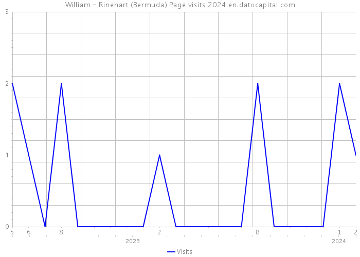 William - Rinehart (Bermuda) Page visits 2024 