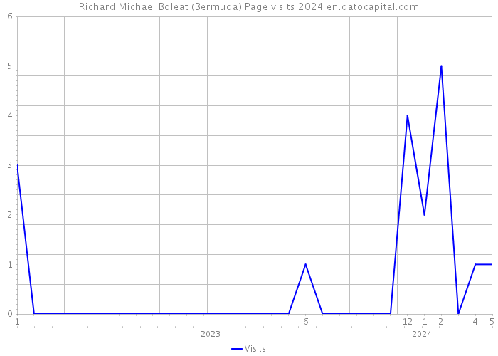 Richard Michael Boleat (Bermuda) Page visits 2024 