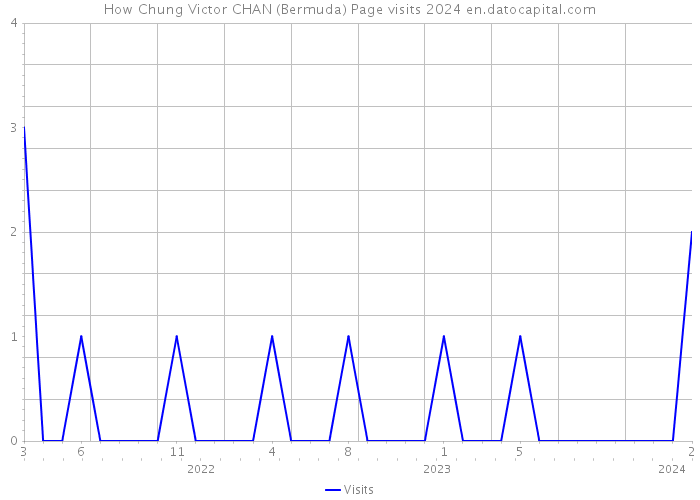 How Chung Victor CHAN (Bermuda) Page visits 2024 