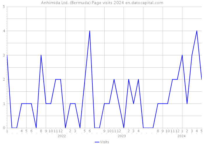Anhimida Ltd. (Bermuda) Page visits 2024 