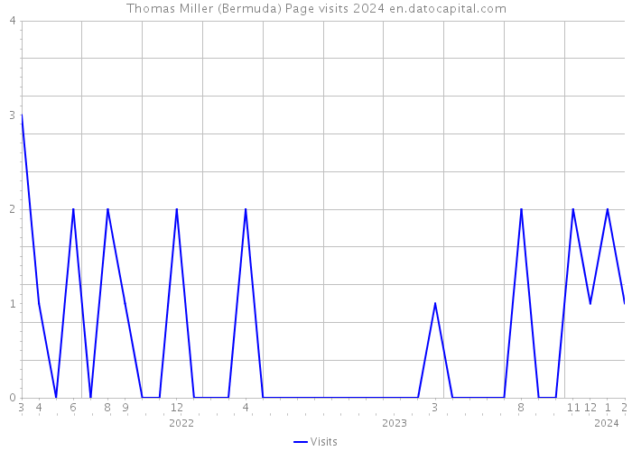 Thomas Miller (Bermuda) Page visits 2024 