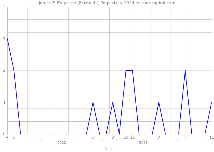 James E. Engerran (Bermuda) Page visits 2024 