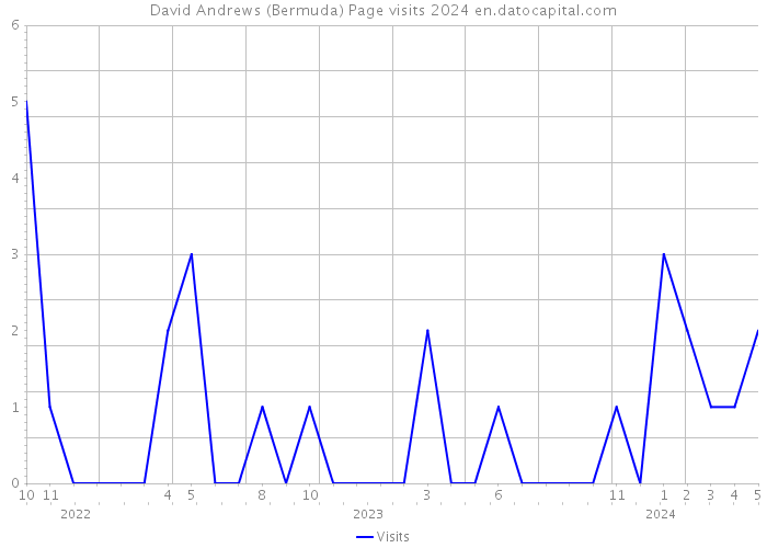 David Andrews (Bermuda) Page visits 2024 