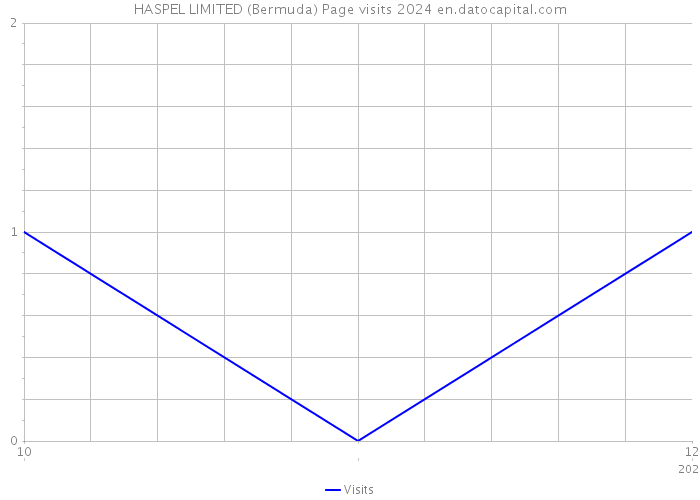 HASPEL LIMITED (Bermuda) Page visits 2024 