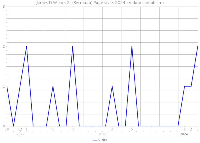 James D Wilson Sr (Bermuda) Page visits 2024 