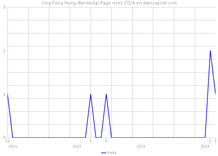 Ying Fung Hung (Bermuda) Page visits 2024 