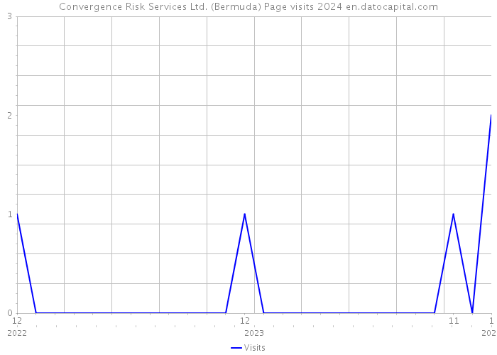 Convergence Risk Services Ltd. (Bermuda) Page visits 2024 