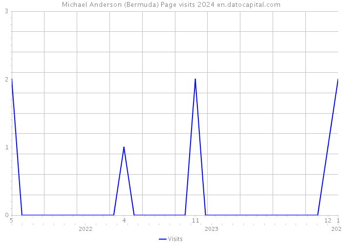 Michael Anderson (Bermuda) Page visits 2024 