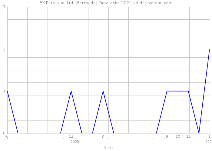FX Perpetual Ltd. (Bermuda) Page visits 2024 