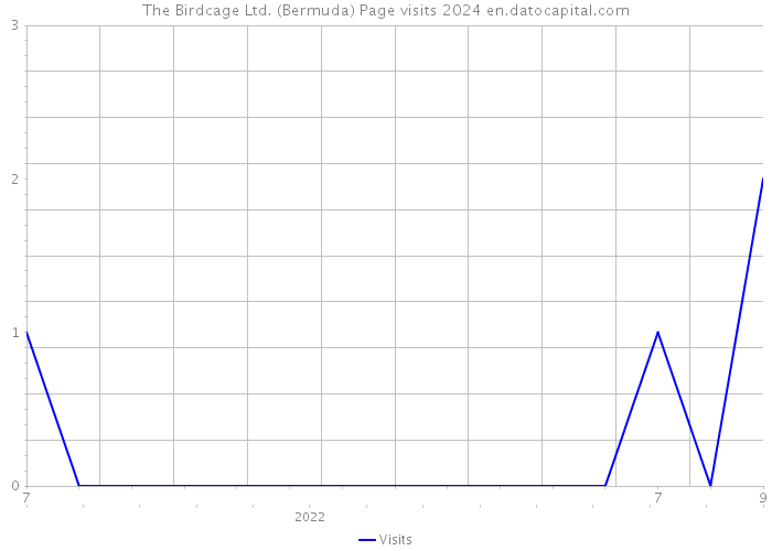 The Birdcage Ltd. (Bermuda) Page visits 2024 