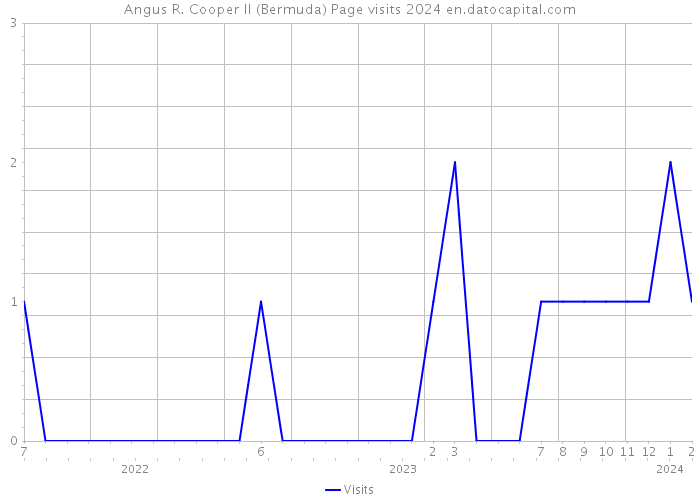 Angus R. Cooper II (Bermuda) Page visits 2024 