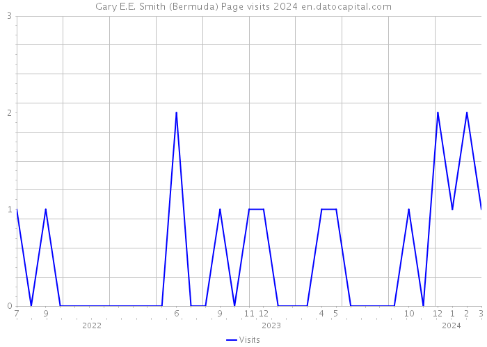 Gary E.E. Smith (Bermuda) Page visits 2024 