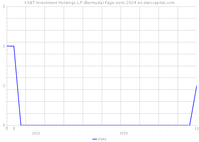 KS&T Investment Holdings L.P (Bermuda) Page visits 2024 