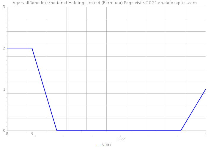 IngersollRand International Holding Limited (Bermuda) Page visits 2024 