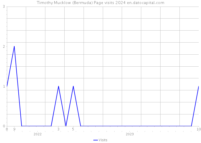 Timothy Mucklow (Bermuda) Page visits 2024 