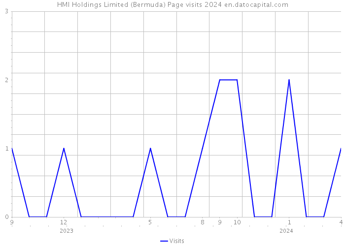 HMI Holdings Limited (Bermuda) Page visits 2024 