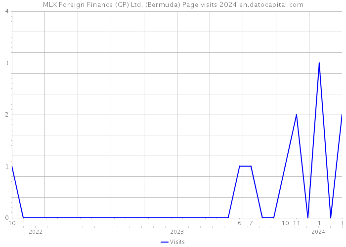 MLX Foreign Finance (GP) Ltd. (Bermuda) Page visits 2024 