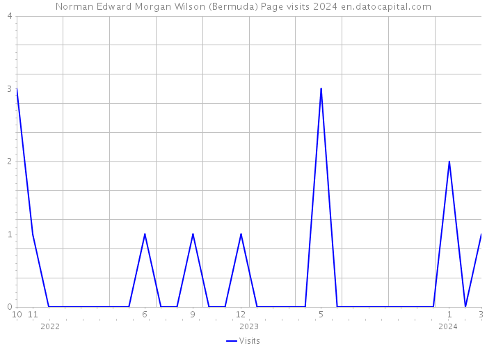 Norman Edward Morgan Wilson (Bermuda) Page visits 2024 